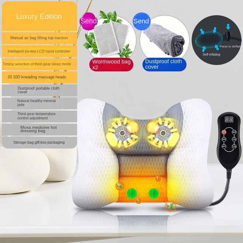 Multi-Function Hot Compress Neck Massager